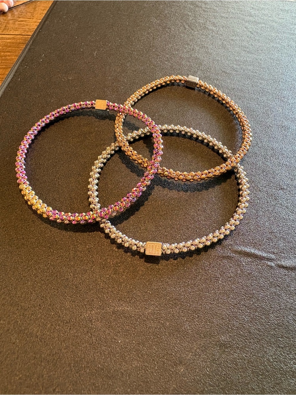 Mignon Faget/John Humphries Halo bracelets, $75 each or all three for $200
